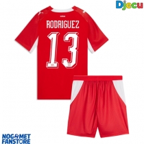 Švicarska Ricardo Rodriguez #13 Domaci Dres za djecu SP 2026 Kratak Rukav (+ Kratke hlače)